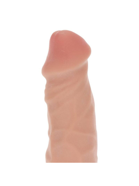 VIBRADOR REALISTA DOBLE DENSIDAD 20,5 CM NATURAL DE LA MARCA GET REAL