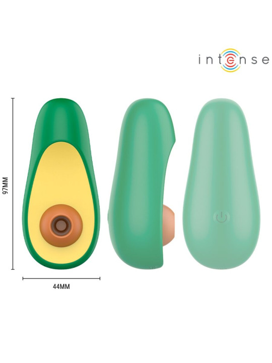 INTENSE WAKI ESTIMULADOR SUCCIONADOR DE CLITORIS AGUACATE