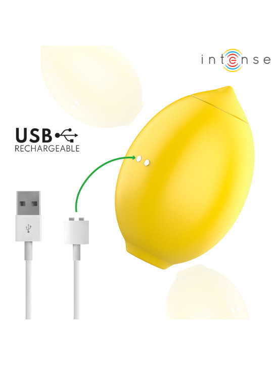 INTENSE MONI ESTIMULADOR SUCCIONADOR DE CLITORIS LIMON