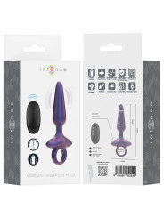 INTENSE MARLON PLUG ANAL VIBRADOR MODELO 4 CONTROL REMOTO