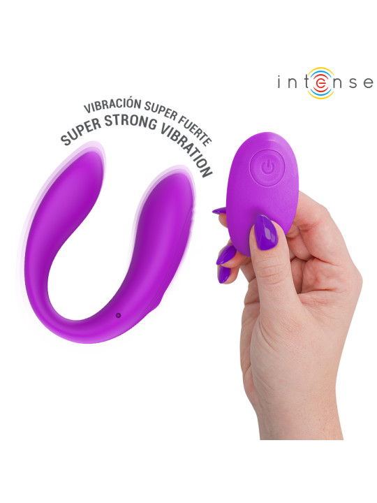 INTENSE NORA ESTIMULADOR DE PINZA CON VIBRACION MORADO