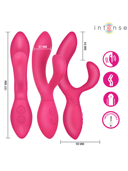 INTENSE CHARLY ESTIMULADOR VIBRADOR ARTICULABLE