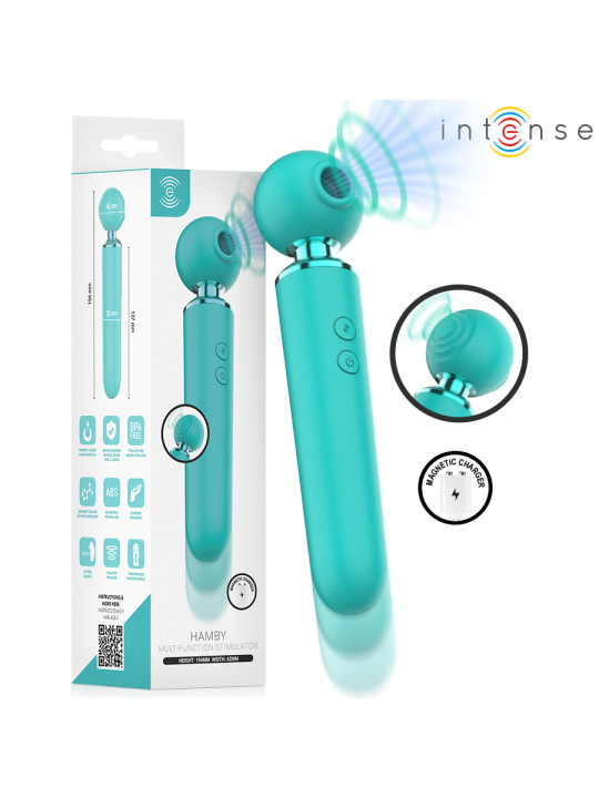 INTENSE HAMBY ESTIMULADOR MULTIFUNCION CON SUCCION Y VIBRACION