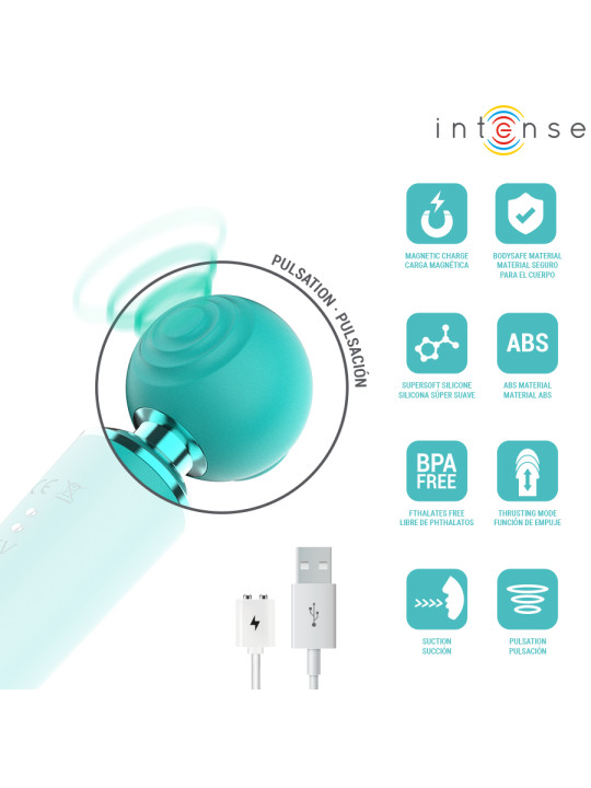 INTENSE HAMBY ESTIMULADOR MULTIFUNCION CON SUCCION Y VIBRACION