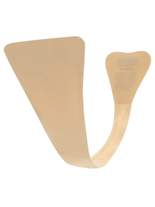 BYE BRA TANGA ADHESIVO BEIGE TALLA UNICA