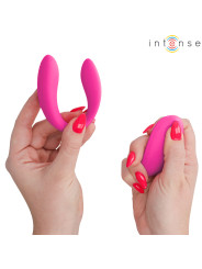 INTENSE NORA ESTIMULADOR DE PINZA CON VIBRACION ROSA