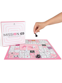 SECRET PLAY JUEGO DE MESA PARA PAREJAS MISSION 69