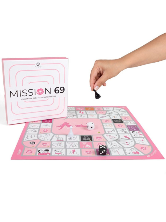 SECRET PLAY JUEGO DE MESA PARA PAREJAS MISSION 69