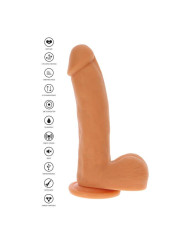 DILDO REALISTA CON EMPUJE MAGNÉTICO Y VENTOSA DE LA MARCA GET REAL