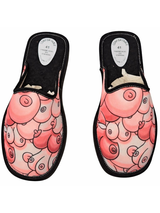 DIABLO PICANTE ZAPATILLAS TETAS TALLA MEDIANA 39 40 41
