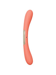 LELO BOOMERANG VIBRADOR DE DOBLE EXTREMO ROJO CORAL