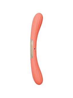 LELO BOOMERANG VIBRADOR DE DOBLE EXTREMO ROJO CORAL