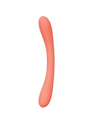 LELO BOOMERANG VIBRADOR DE DOBLE EXTREMO ROJO CORAL
