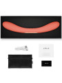 LELO BOOMERANG VIBRADOR DE DOBLE EXTREMO ROJO CORAL