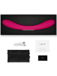 LELO BOOMERANG VIBRADOR DE DOBLE EXTREMO CEREZA