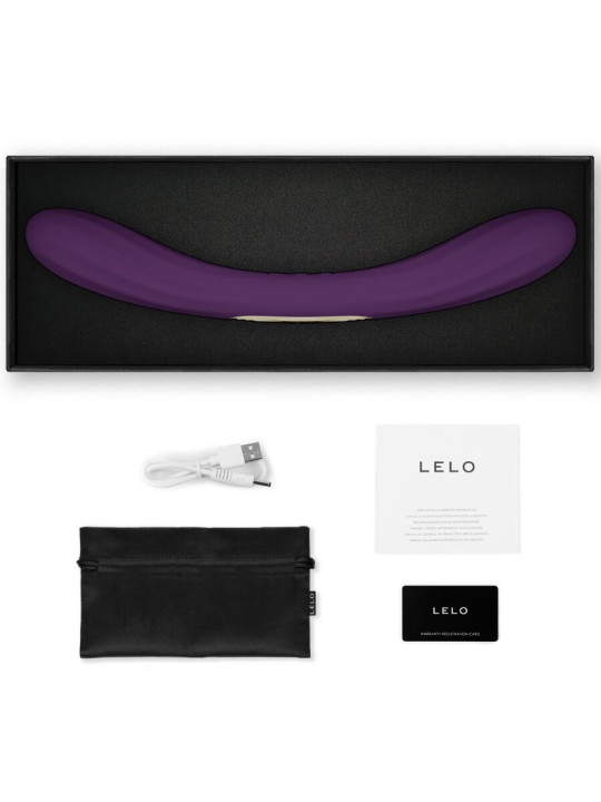 LELO BOOMERANG VIBRADOR DE DOBLE EXTREMO MORADO