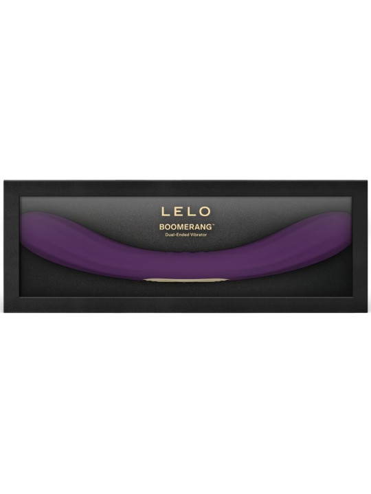 LELO BOOMERANG VIBRADOR DE DOBLE EXTREMO MORADO