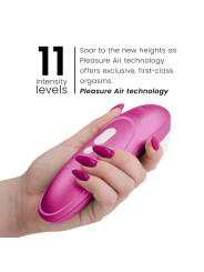 WOMANIZER PRO VIBRANT ESTIMULADOR DE CLITORIS ROSA