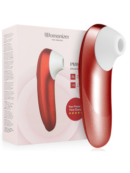 WOMANIZER PRO VIBRANT ESTIMULADOR DE CLITORIS BURDEOS