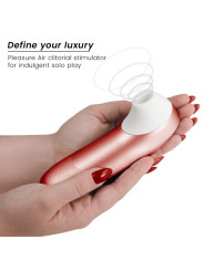 WOMANIZER PRO VIBRANT ESTIMULADOR DE CLITORIS BURDEOS