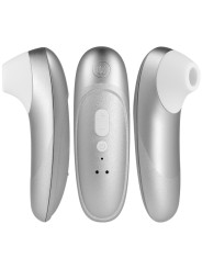 WOMANIZER PRO VIBRANT ESTIMULADOR DE CLITORIS GRIS PLATA
