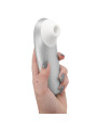 WOMANIZER PRO VIBRANT ESTIMULADOR DE CLITORIS GRIS PLATA
