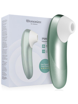 WOMANIZER PRO VIBRANT ESTIMULADOR DE CLITORIS VERDE SALVIA