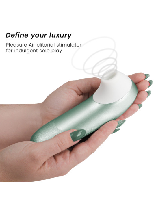 WOMANIZER PRO VIBRANT ESTIMULADOR DE CLITORIS VERDE SALVIA