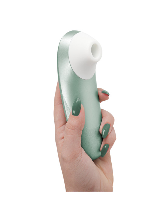 WOMANIZER PRO VIBRANT ESTIMULADOR DE CLITORIS VERDE SALVIA