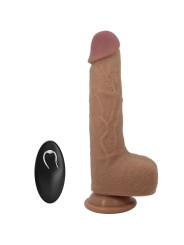 VIBRADOR REALISTA TOMMY CON VENTOSA Y CONTROL REMOTO DE LA MARCA PRETTY LOVE FLIRTATION