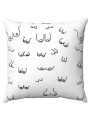 DIABLO PICANTE COJIN 30 X 30 TETAS BLANCO