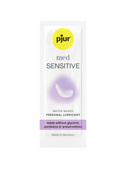 PJUR MED SENSITIVE GLIDE LUBRICANTE BASE AGUA 2 ML