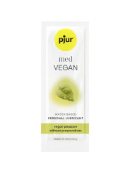 PJUR MED VEGAN GLIDE LUBRICANTE BASE AGUA 2 ML