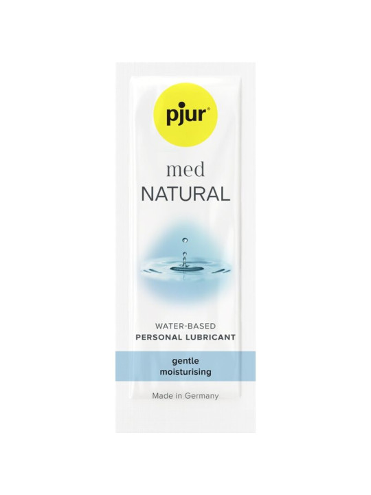 PJUR MED NATURAL LUBRICANTE BASE AGUA 2 ML