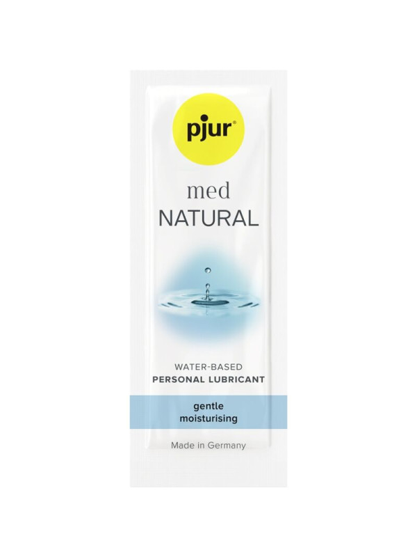 PJUR MED NATURAL LUBRICANTE BASE AGUA 2 ML