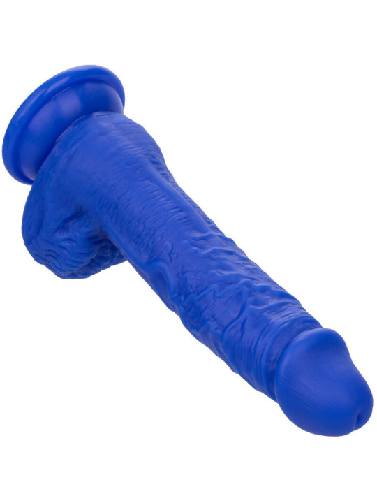 DILDO REALISTICO VIBRADOR 10 MODOS SILICONA IMPERMEABLE DE LA MARCA CALEXOTICS