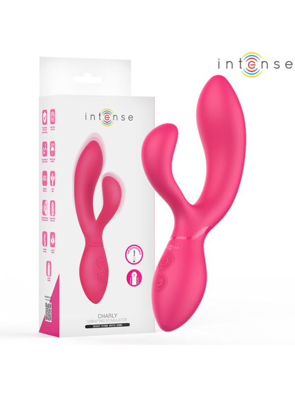 INTENSE CHARLY ESTIMULADOR VIBRADOR ARTICULABLE