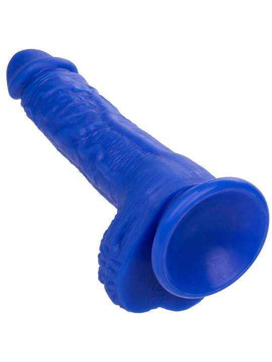 DILDO REALISTICO VIBRADOR 10 MODOS SILICONA IMPERMEABLE DE LA MARCA CALEXOTICS