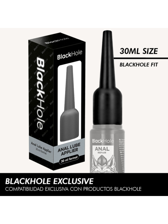 BLACK HOLE APLICADOR DE LUBRICANTE ANAL TALLA S 30 ML