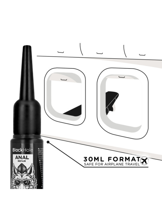 BLACK HOLE APLICADOR DE LUBRICANTE ANAL TALLA S 30 ML