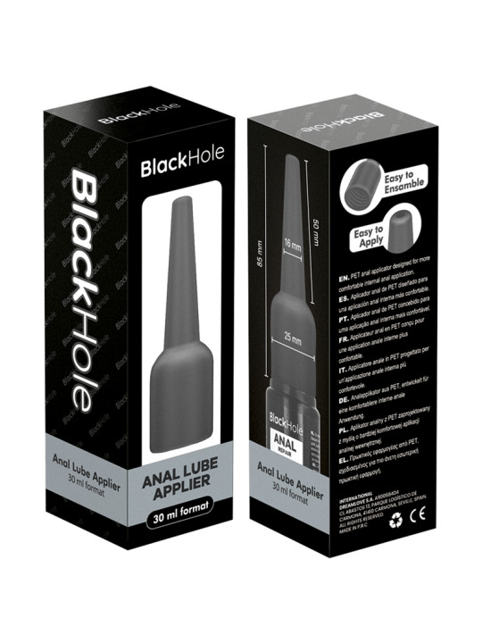 BLACK HOLE APLICADOR DE LUBRICANTE ANAL TALLA S 30 ML