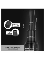 BLACK HOLE APLICADOR DE LUBRICANTE ANAL TALLA L 100 ML