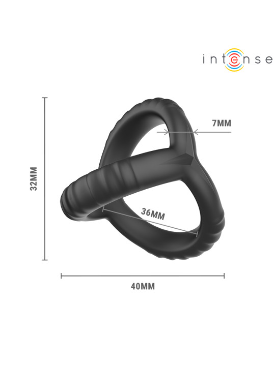 INTENSE JOHN ANILLO TRIPLE AJUSTABLE MODELO 4