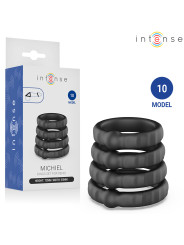 INTENSE MICHIEL SET DE 4 ANILLOS MODELO 10