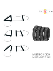 INTENSE MICHIEL SET DE 4 ANILLOS MODELO 10