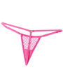 CHILIROSE CR 4856 MICRO TANGA REJILLA ROSA NEON S M