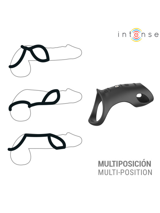 INTENSE JEROME ANILLO VIBRADOR AJUSTABLE MODELO 12