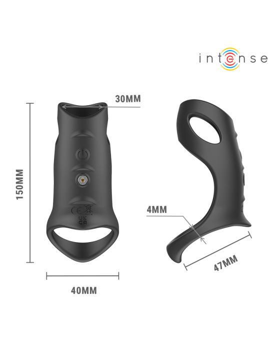 INTENSE JEROME ANILLO VIBRADOR AJUSTABLE MODELO 12