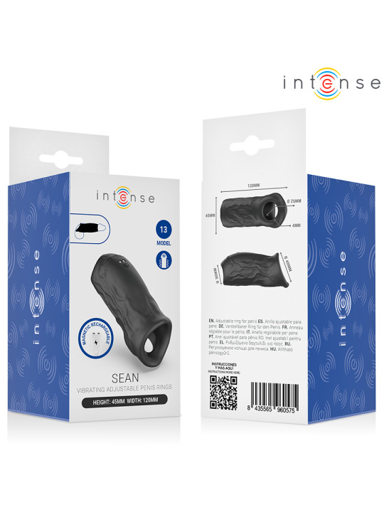 INTENSE SEAN ANILLO VIBRADOR AJUSTABLE MODELO 13