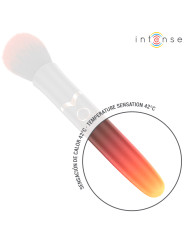 INTENSE EMILIA VIBRADOR BROCHA CON EFECTO CALOR 16 CM